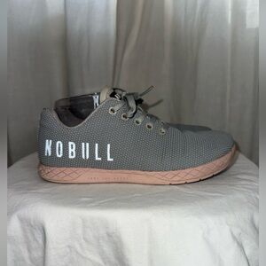 NOBULL Superfabric Trainer Low Cross Training Shoes Womens Size 8 Gray